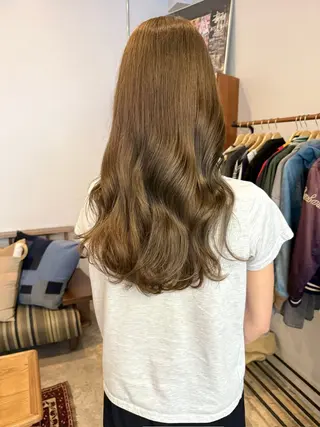 ロング カラー yearn所属・naho✂︎bob/ layerのヘアスタイル