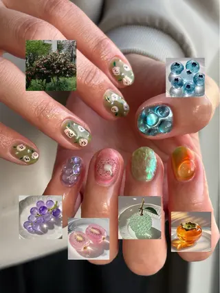 ネイル nuu  栄所属・早川 里奈のネイルデザイン