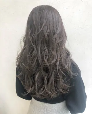 ロング カラー nakahara madokaのヘアスタイル