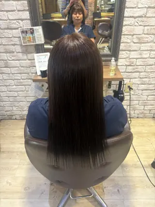 ロング カラー 🩶RUEDA COCORO🩶のヘアスタイル