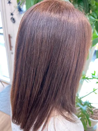 ロング カラー 中野 未来のヘアスタイル