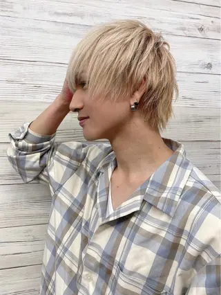 ショート カラー パーマ メンズ アイブロウ LAVENDIA 初音のエステ・リラクイメージ