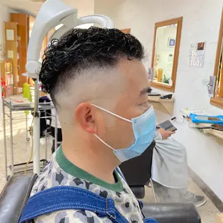ショート パーマ メンズ メンズ特化/垣見 隼人のヘアスタイル