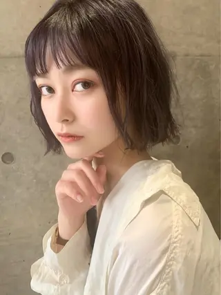 ショート カラー of hair所属・丸みショート 廣瀬隆志のヘアスタイル
