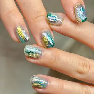 メンズ ネイル nail&eye Aoのマツエク・マツパデザイン