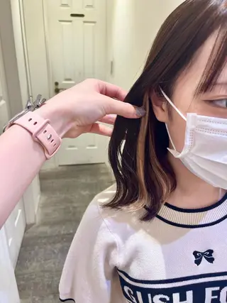 🎀ツヤカラー🎀 暖色カラー/amiのヘアスタイル