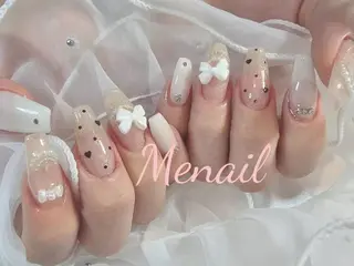 ネイル 🤍POP可愛い🧸 Menailのネイルデザイン