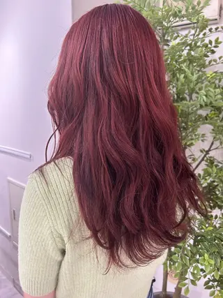 セミロング カラー 💙まこと💙艶 カラー(Rico)のヘアスタイル