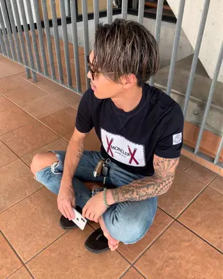 ショート カラー box mico. mutsumiのヘアスタイル