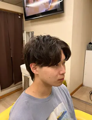 ショート メンズヘアササキ チバのヘアスタイル