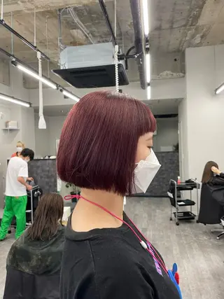 ショート カラー CHORD 四条河原町駅店　髪質改善&韓国風&ハイトーンカラー所属・けいと髪質改善 全年齢リピート多数のヘアスタイル