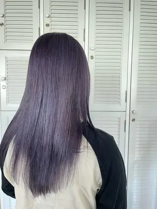 ロング カラー three所属・🦄今西 利音🦄のヘアスタイル