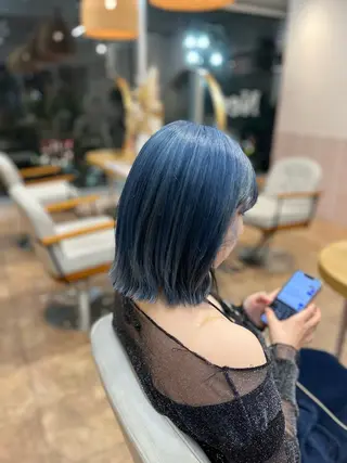 ミディアム カラー 🎀みさき🎀 韓国レイヤー ボブ♡のヘアスタイル