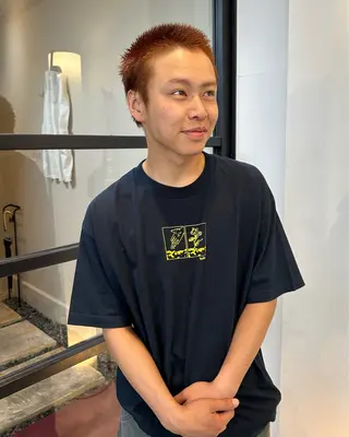 メンズ sho メンズカット パーマのヘアスタイル