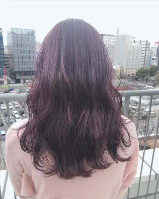 ミディアム 中島 暢介のヘアスタイル