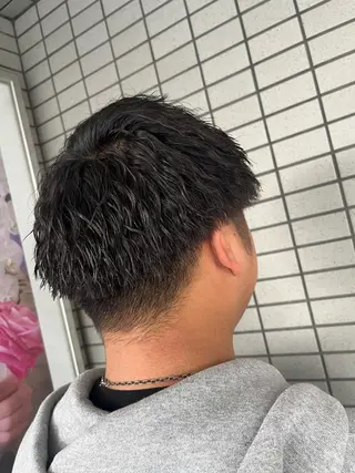 パーマ メンズ hairLOOP所属・西院LOOP sayakaのヘアスタイル