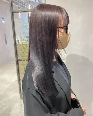 ロング 🌈モテ色 村上のぶきのヘアスタイル