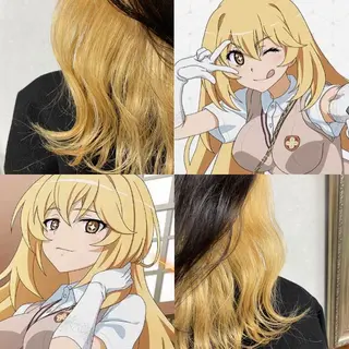 ミディアム カラー パーマ ヘアアレンジ 年間1500人担当 代表 南一路のヘアスタイル