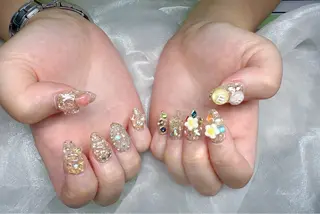 ネイル 森 ネイルサロン研修中♡のネイルデザイン