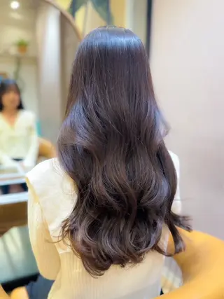ロング カラー 🎀ᩚ リ  お🎀ᩚのヘアスタイル