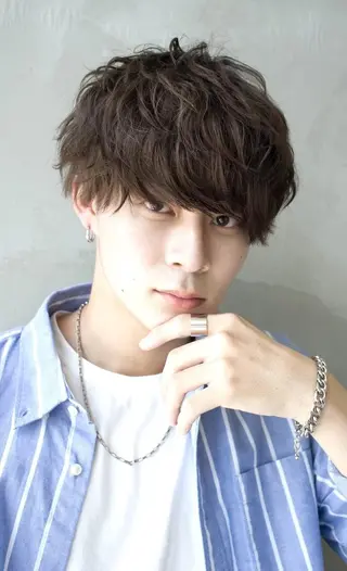 メンズ SOURCE 堺東のヘアスタイル