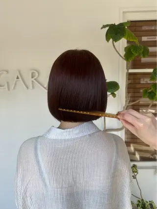 ショート ツヤ感カラー /mei✨️のヘアスタイル