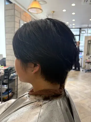 ショート 当日予約大歓迎 茶屋町/文野惇聖のヘアスタイル