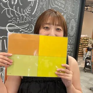 ショート カラー A/LEE所属・久保田 千尋のヘアスタイル