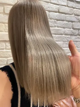 セミロング share salon higashi umeda所属・林 時也のヘアスタイル