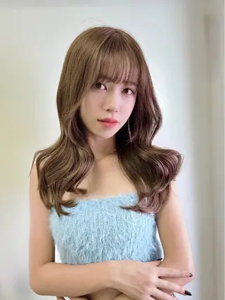 ロング カラー matsuzawa mihoのヘアスタイル
