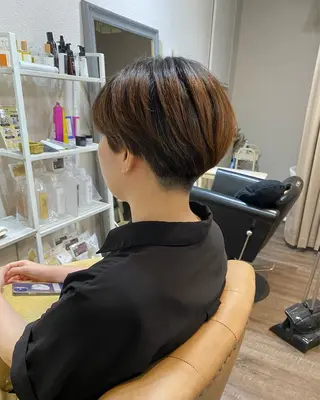 ショート 中西 きょうかのヘアスタイル
