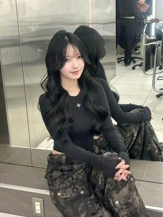 ロング 銀座/韓国ヘア🤍 レイヤーAYUMIのヘアスタイル