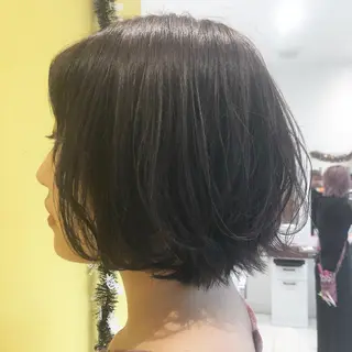 ミディアム カラー sano sayakaのヘアスタイル