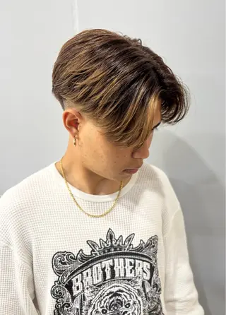 メンズ 藤井 佑良 FUJII YURAのヘアスタイル