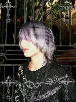 カラー メンズ デザインカラー⭐︎★ 🐆hyoma🐆のヘアスタイル