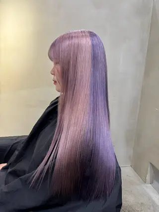 ロング カラー VOYAGE所属・中園 康のヘアスタイル