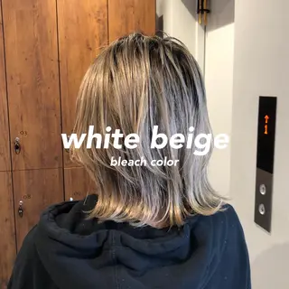 ミディアム カラー レイヤー,ボブ / 彩未のヘアスタイル