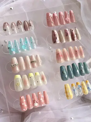 ネイル NailByua 武蔵新城徒歩4分のネイルデザイン