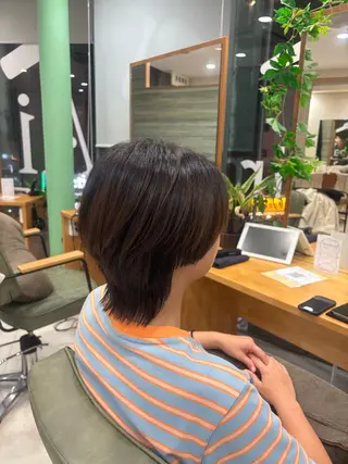 ショート 謝花 萌のヘアスタイル