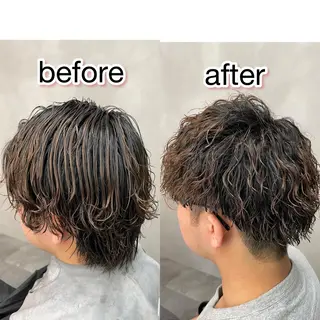 パーマ メンズ ANGELICA💎 ショウゴのヘアスタイル