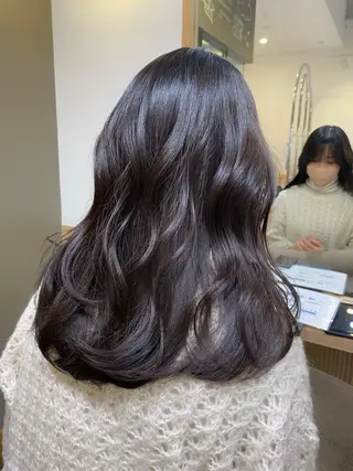 セミロング 坂井 茅聖のヘアスタイル