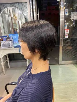 ショート sora所属・廣瀬 瞳のヘアスタイル
