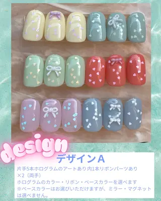 ネイル フリーネイリスト michiのネイルデザイン