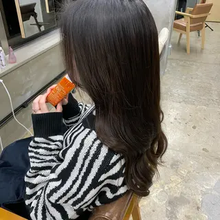 ロング カラー シミズ アスカのヘアスタイル
