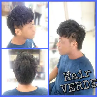 ショート メンズ Hair VERDEのヘアスタイル