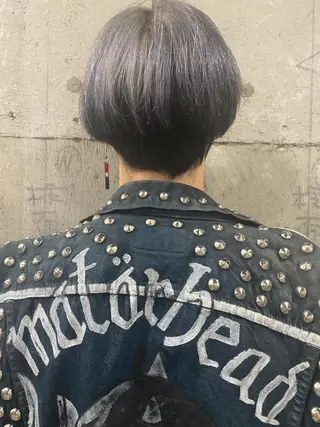 ショート カラー ヘアアレンジ メンズ ［似合わせヘア］ ✂︎OGURO✂︎のヘアスタイル