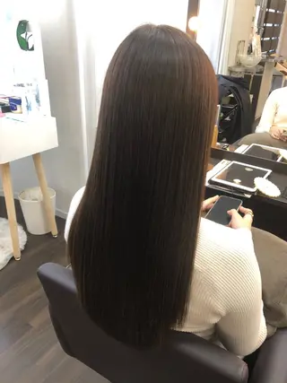 ロング カラー 美髪髪質改善✨ 店長 天城由香のヘアスタイル