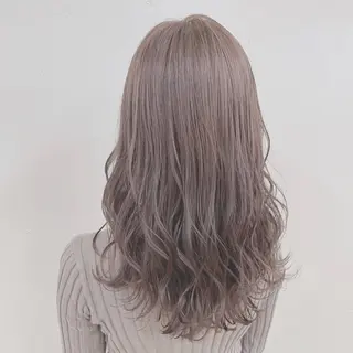 ミディアム カラー 💘トレンドスタイル 💘透明感ヘアのヘアスタイル