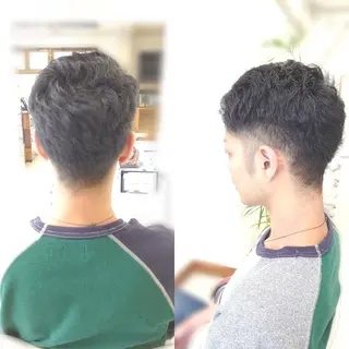 ショート メンズ キンジョウ エナミのヘアスタイル