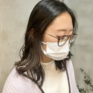 カラー ボブ/ミディ/ロング 特化/芳野りんかのヘアスタイル